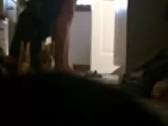 Quickie, vonios kambarys su žmona prieš išeinant