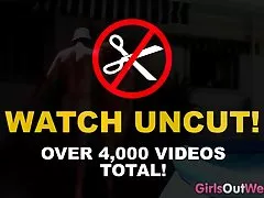 Merginos iš Vakarų - mėgėjas pora velniai baseine